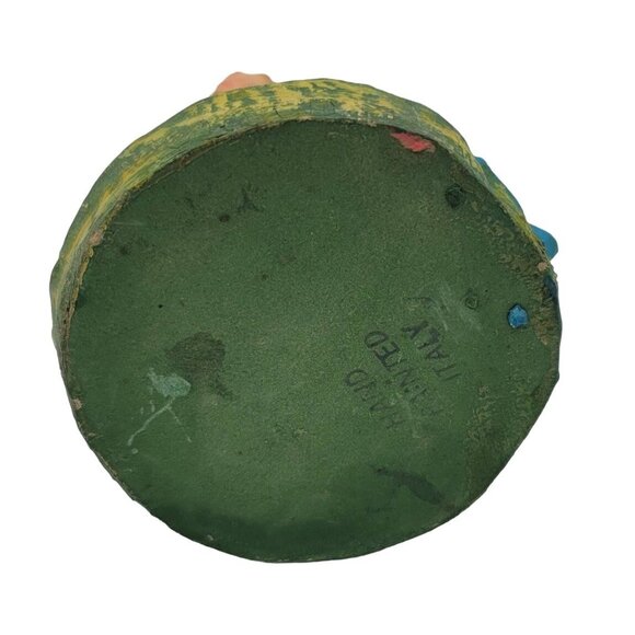 Nativity Figure Mary Blessed Mother 5" Painted Italy Christmas Papier Mache VTG - Picture 7 of 9